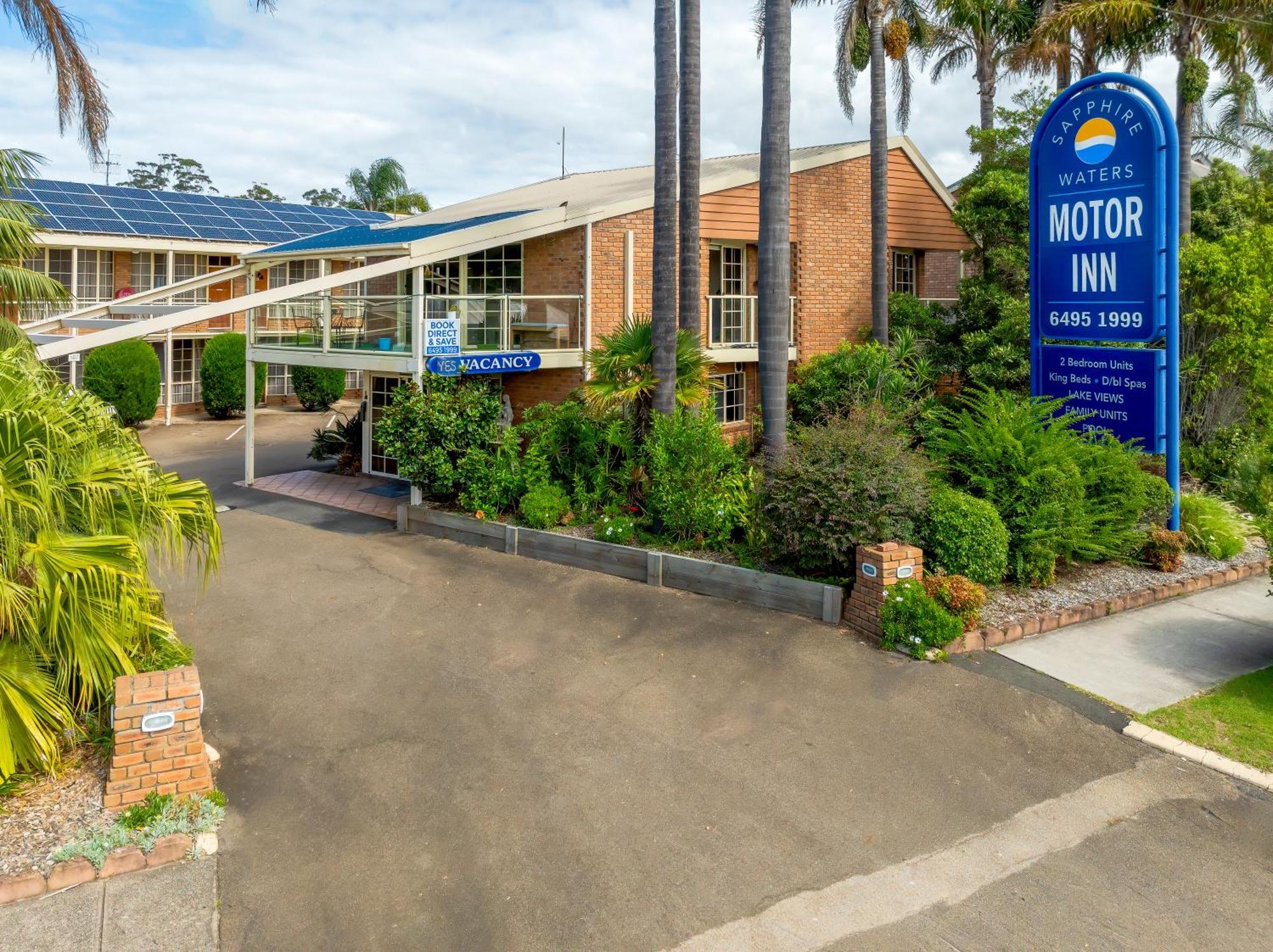 Sapphire Waters Motor Inn Merimbula Eksteriør billede