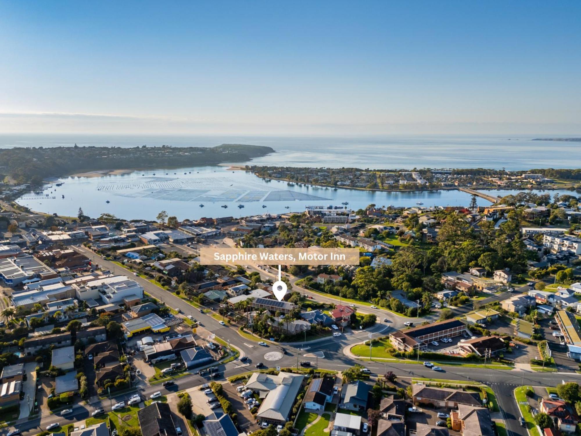 Sapphire Waters Motor Inn Merimbula Eksteriør billede